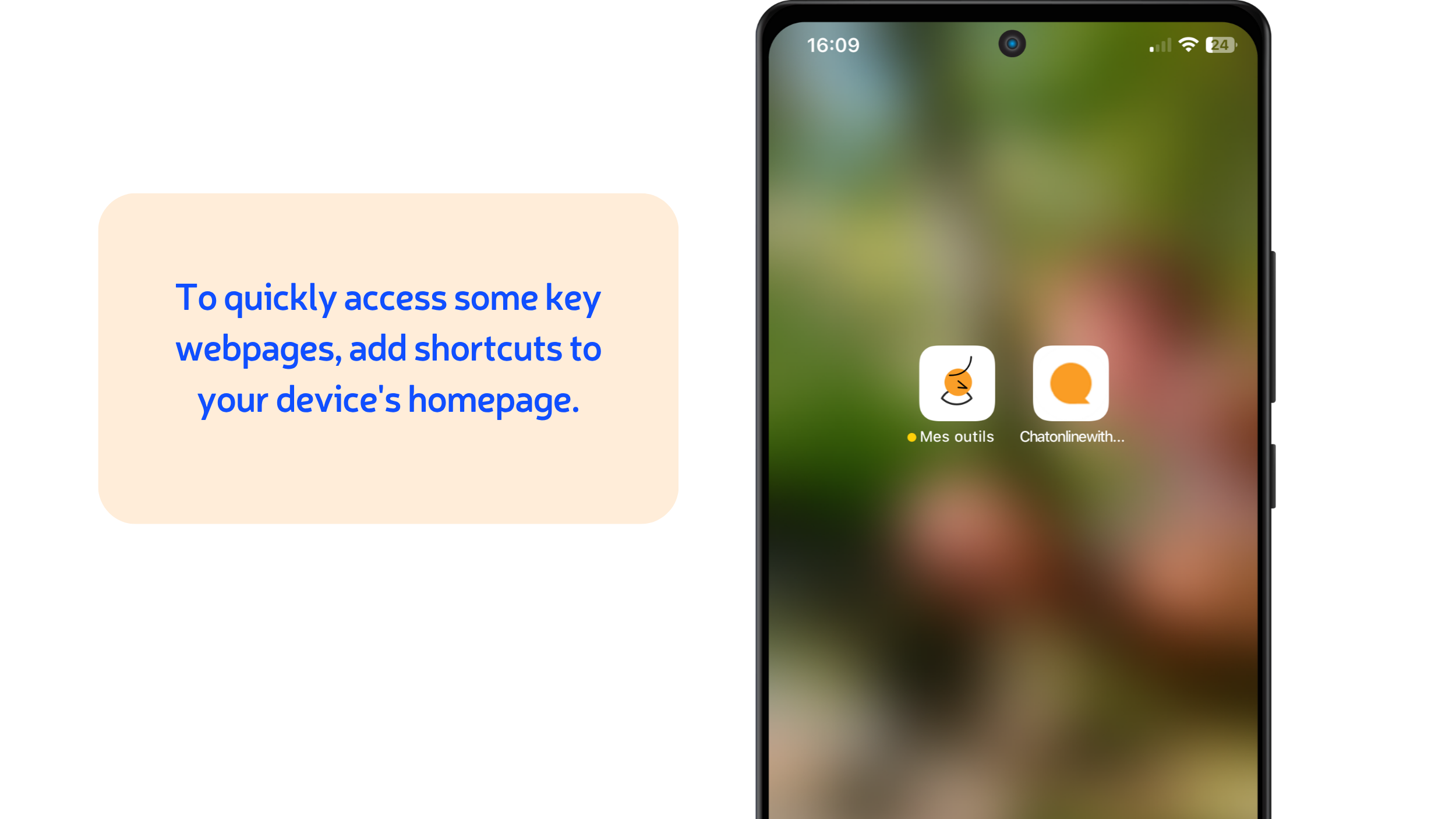 Shortcut device
